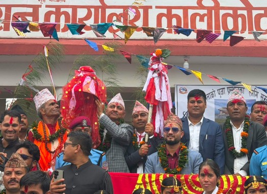 बडिमालिका पुजाका लागि सरकारी टोली बिदाई कार्यक्रम